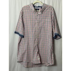 Chaps Classic Check Button-Down - Preppy Comfort - XXL